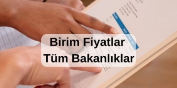 2024 Birim Fiyatları | Tüm Bakanlıklar | Güncel Listeler