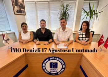 İMO Denizli 17 Ağustosu Unutmadı