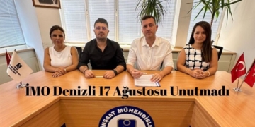 İMO Denizli 17 Ağustosu Unutmadı
