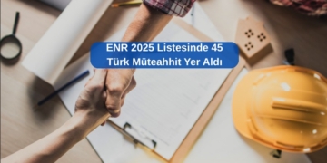 ENR 2025 Listesinde 45 Türk Müteahhit Yer Aldı