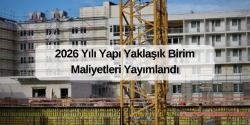2026 Yılı Yapı Yaklaşık Birim Maliyetleri Yayımlandı (Güncel Fiyatlar)