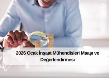 2026 Ocak İnşaat Mühendisleri Maaşı ve Değerlendirmesi