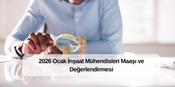 2026 Ocak İnşaat Mühendisleri Maaşı ve Değerlendirmesi