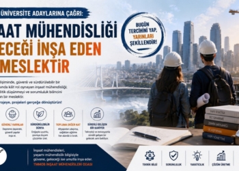 İMO’dan Üniversite Adaylarına Çağrı: “İnşaat Mühendisliği Geleceği İnşa Eden Bir Meslektir”