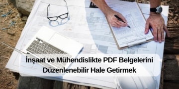 İnşaat ve Mühendislikte PDF Belgelerini Düzenlenebilir Hale Getirmek