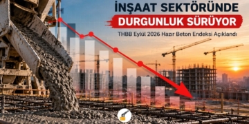 İnşaat Sektöründe Alarm Zilleri Çalıyor: Hazır Beton Endeksi Eylül 2026’da Geriledi!